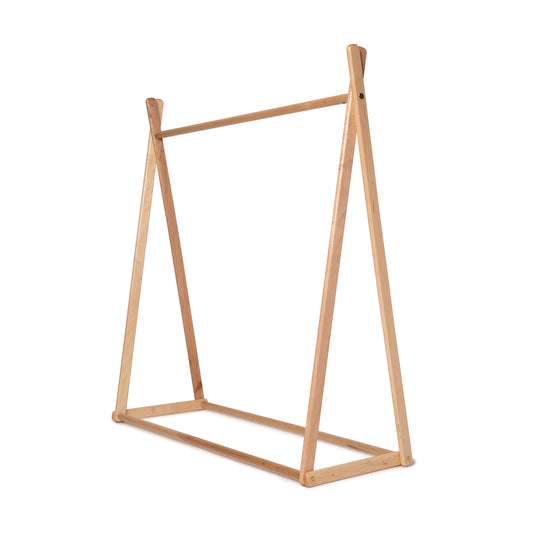 Small Wooden Clothing Rack