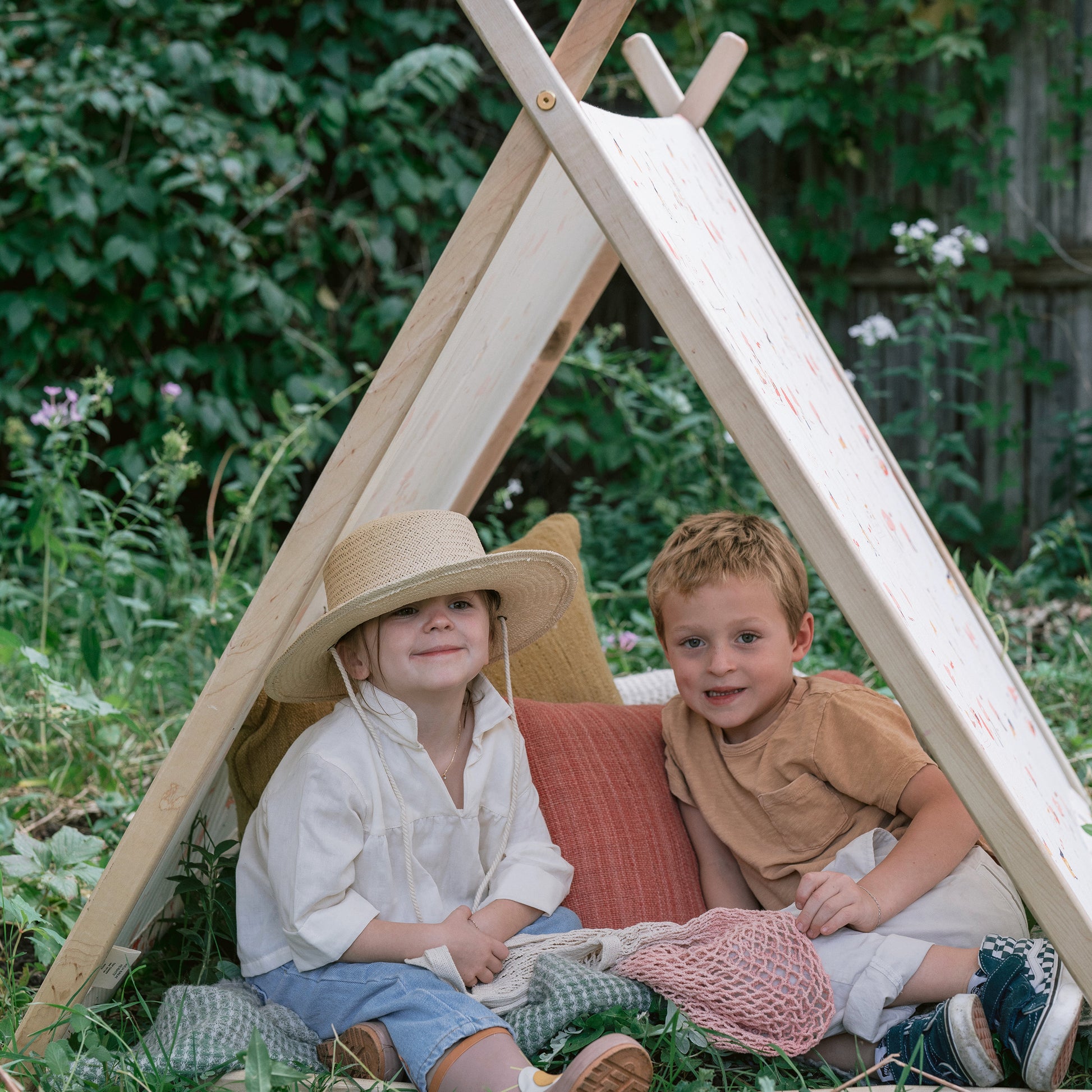 creative play outdoor tent kids